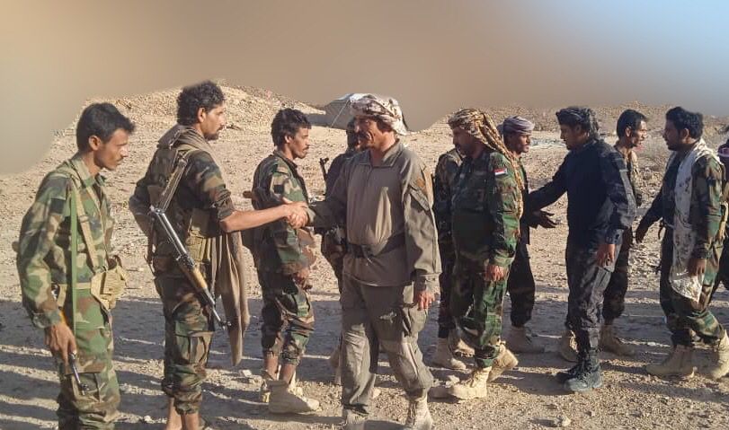 قائد اللواء التاسع دفاع شبوة يتفقد مواقع المرابطين في حريب وعين وبيحان قائد اللواء التاسع دفاع شبوة يتفقد مواقع المرابطين في حريب وعين وبيحان